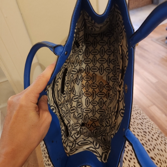 Rebecca Minkoff Staffiano Leather Royal Blue Tote - Picture 7 of 16